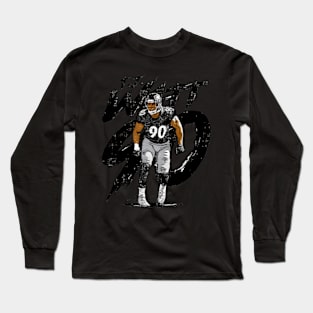 T.J. Watt Pittsburgh Rough Long Sleeve T-Shirt